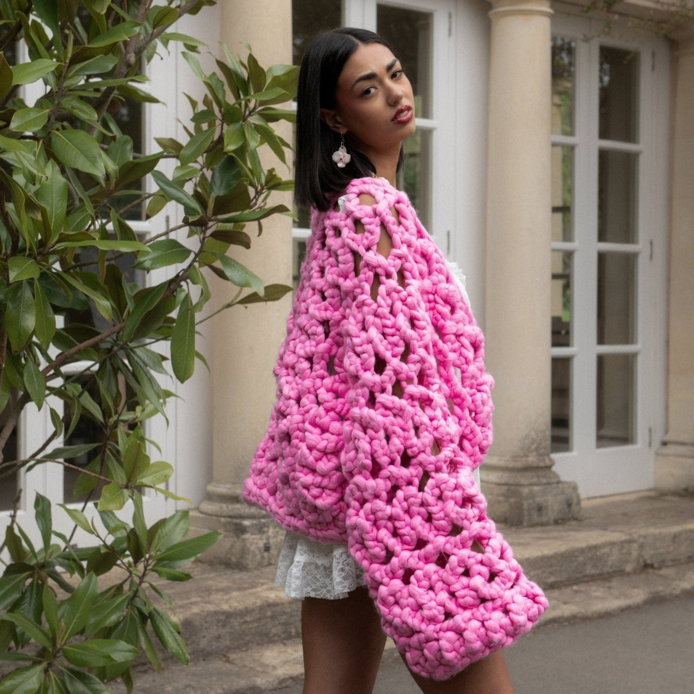 Cloud Cardi - Candyfloss Pink